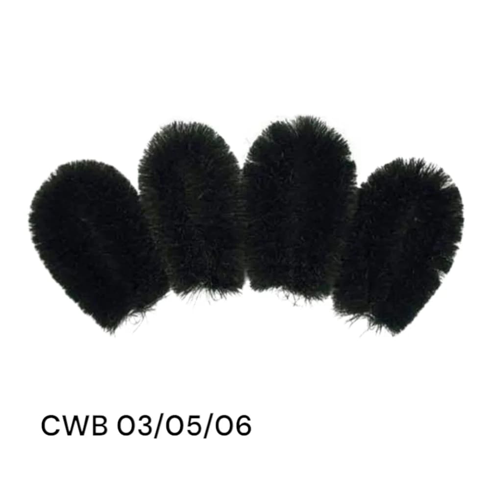 แปรงล้างล้อขนมะพร้าว (สีดำ) CWB05 1