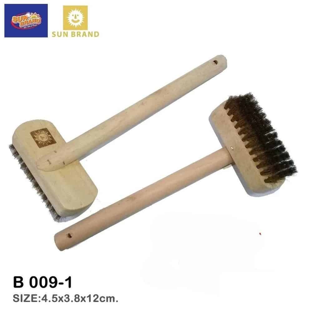 แปรงทองเหลืองสี่ต่อด้าม B009-1